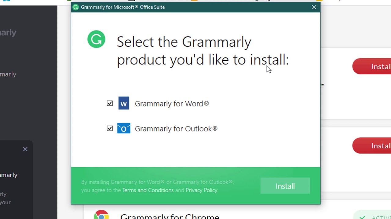 how to add grammarly to word 2013