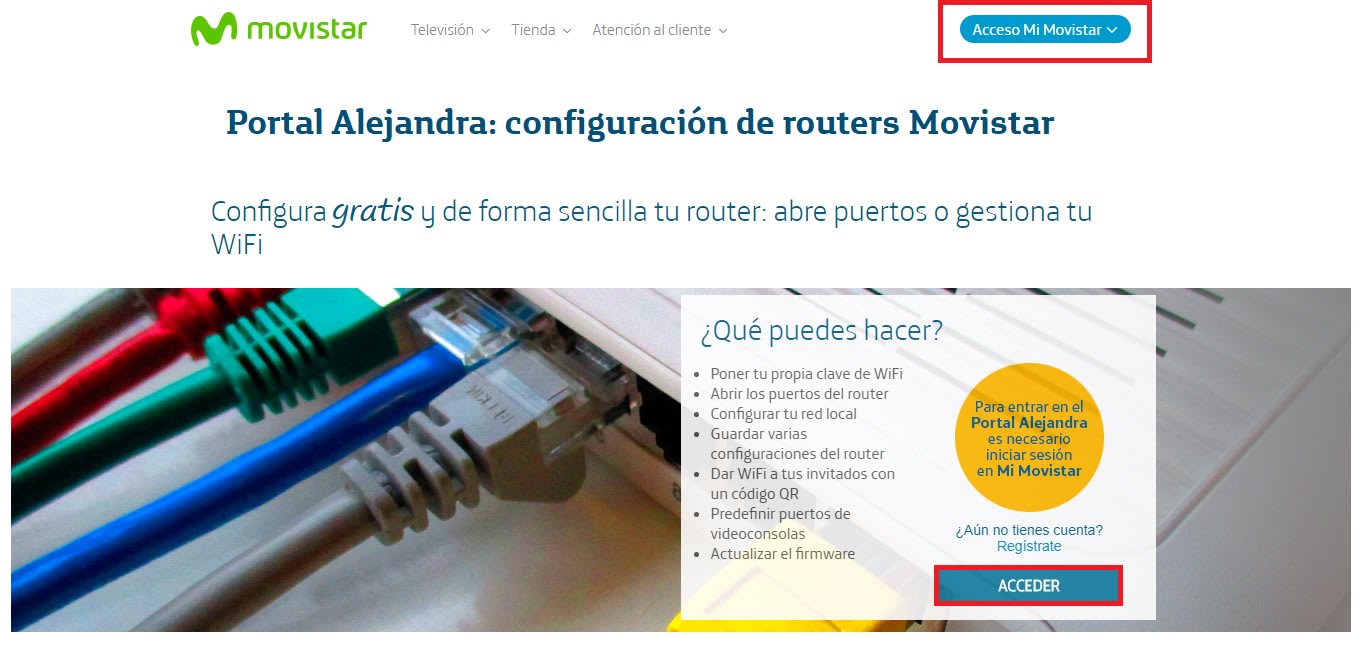 Cómo cambiar la contraseña de tu WiFi Movistar