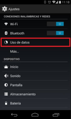 Cómo compartir datos con tu móvil Android