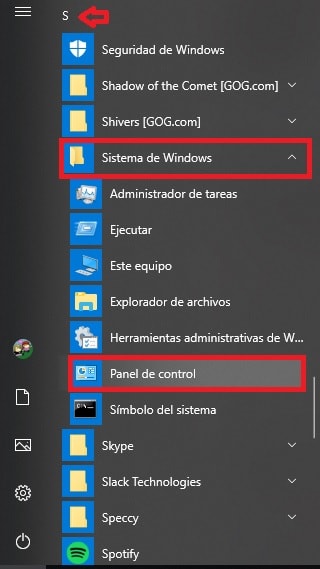 6 formas de abrir el Panel de Control de Windows 10