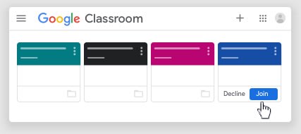 Cómo unirte a una clase en Google Classroom