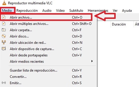 Cómo abrir un archivo con VLC
