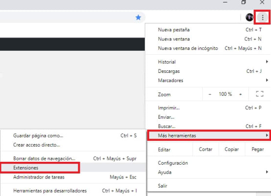 Cómo desactivar las extensiones en Chrome, Firefox, Edge y Brave