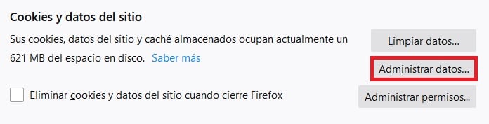 Firefox: Cómo borrar sus cookies paso a paso
