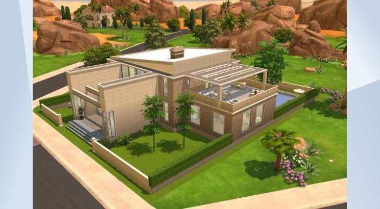 Casa Artística para Los Sims 4