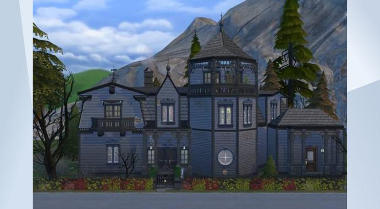 Casa de la Familia Monster para Los Sims 4
