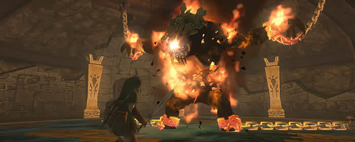 Zelda fire boss