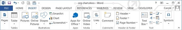 Microsoft Word 2013