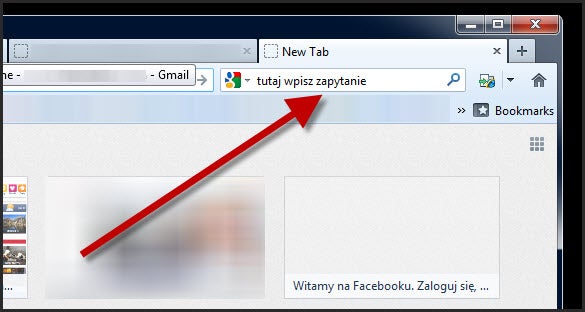 Wyszukiwarka w Mozilla Firefox