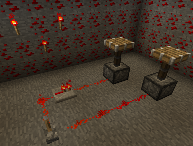 Czerwona ruda proszek Minecraft 1.5