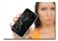 Zepsuty smartfon