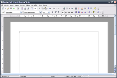 Darmowy pakiet biurowy OpenOffice