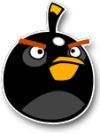 Angry Birds Czarny