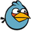 Angry Bird Niebieski