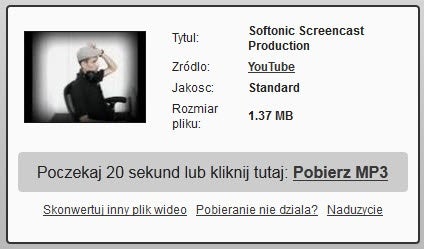 Jak pobierać plik mp3 z Youtube