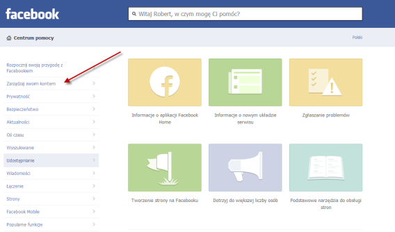 Jak usunac Facebook?