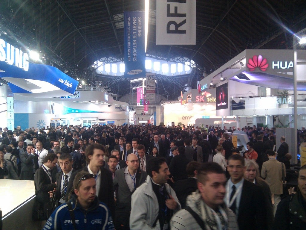 Tłumy na MWC