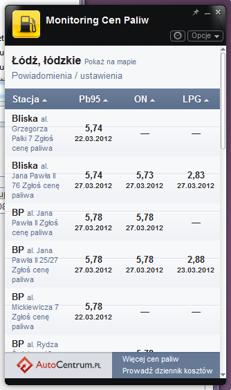 GG katalog aplikacji