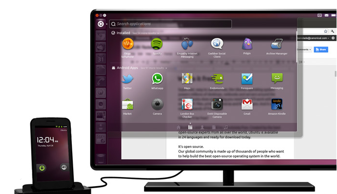 Ubuntu na Android