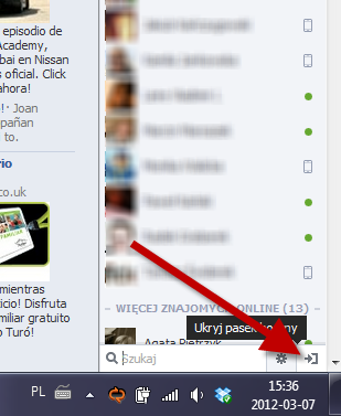 Jak ukryć pasek boczny na Facebooku?