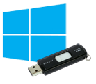 Windows 8 logo pendrive usb
