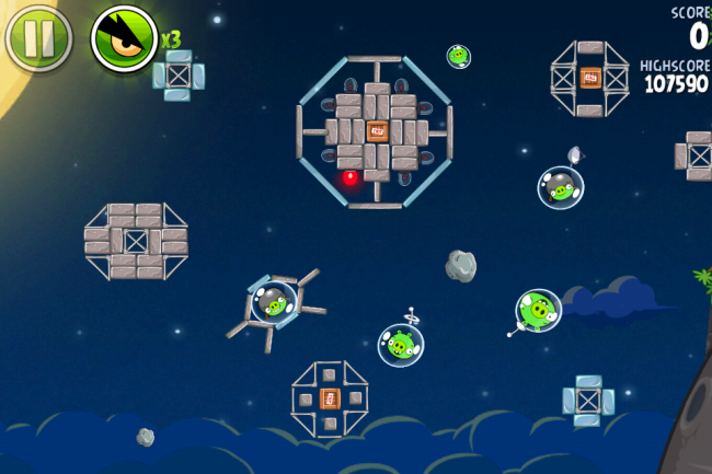 Angry Birds Space