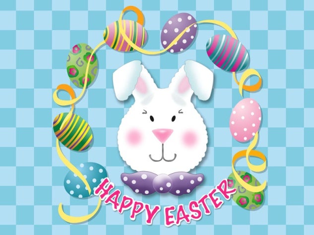 Happy Easter Rabbit Wallpaper