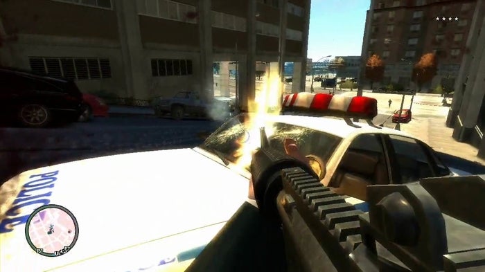 GTA IV First Person Mod