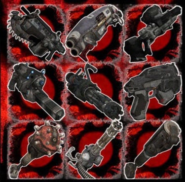 GTA San Andreas: Gears of War Weapons