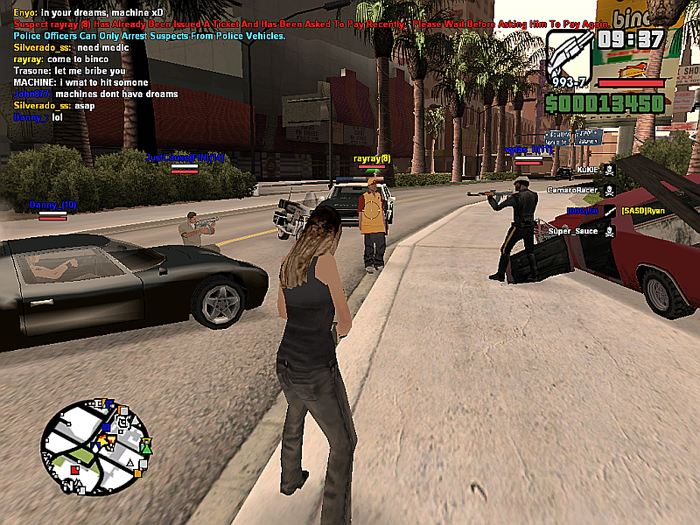 GTA San Andreas Multiplayer Mod