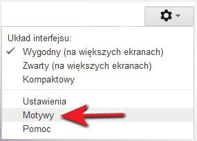 Gmail motywy