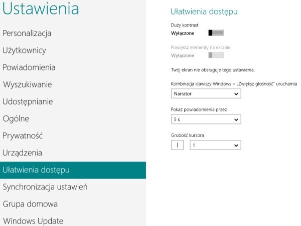 9 ułatwienia dostępu