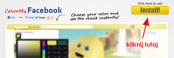 Jak zmienic wyglad Facebooka