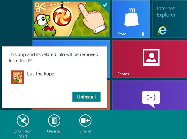 Jak odinstalować aplikacje metro w Windows 8