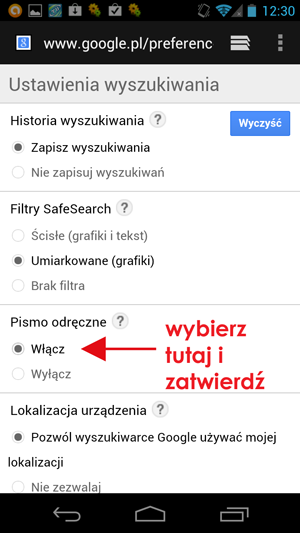 Pismo odreczne na Android Rozpoznawanie pisma na Android
