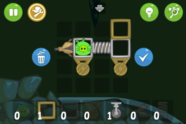 Jak zbudowac dobry pojazd w Bad Piggies - sprężynowiec