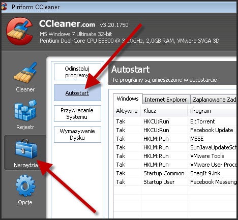 Jak przyspieszyć uruchamianie systemu Windows z CCleaner