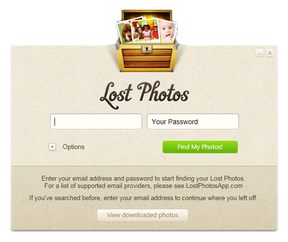 Lost Photos na Windows i Mac
