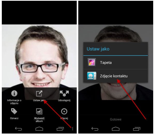 Ustawianie zdjecia z Facebooka jako kontakt na Androidzie Ustawianie zdjecia z Facebooka jako kontakt na Androidzie