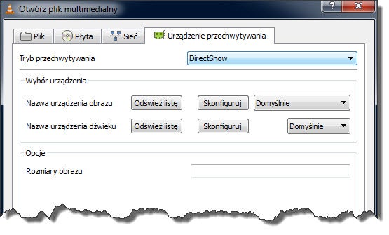 Nagrywanie wideo z kamery internetowej w VLC Nagrywanie wideo z kamery internetowej w VLC
