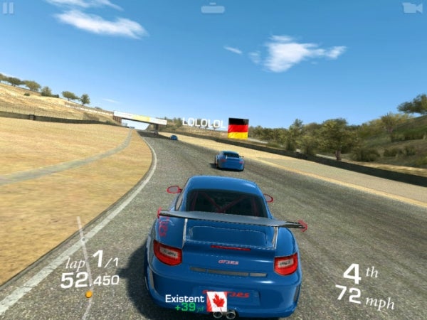 Real Racing 3 na iOS Real Racing 3 na iOS