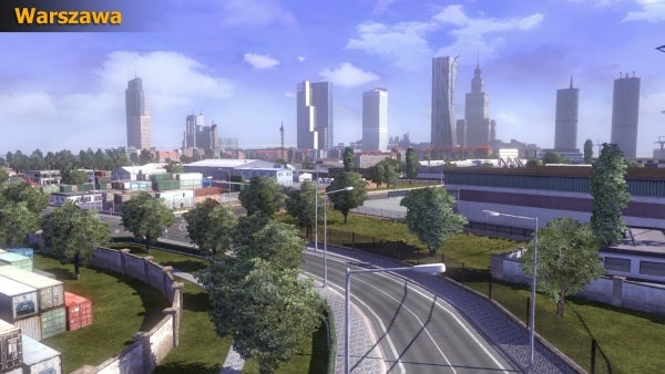 Warszawa w Euro Truck Simulator 2