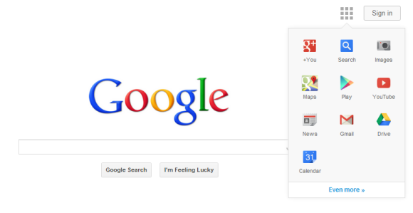 Google nowe przyciski zamiast belki