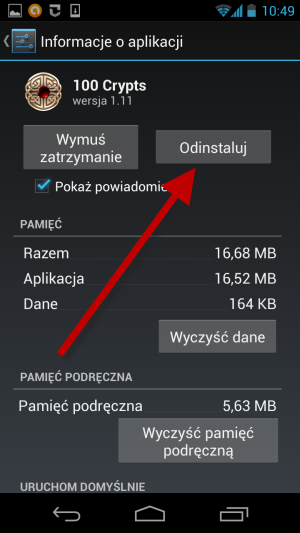 Jak usunąć programy z Androida 3 Jak usunąć programy z Androida