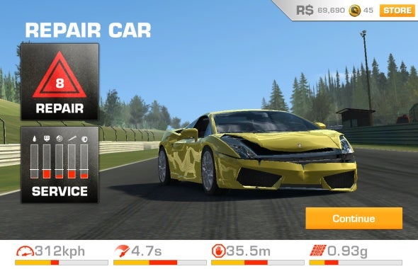 jak grać w Real Racing 3