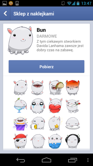 FB Messenger na Android