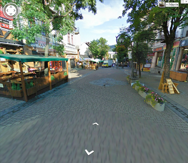 Krupówki Street View