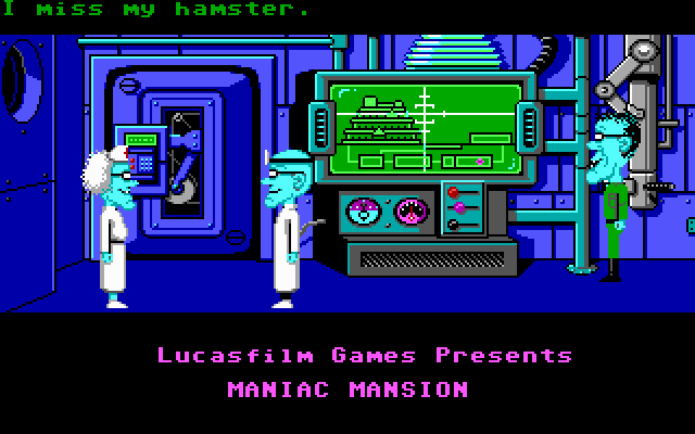 Maniac Mansion od Lucasarts