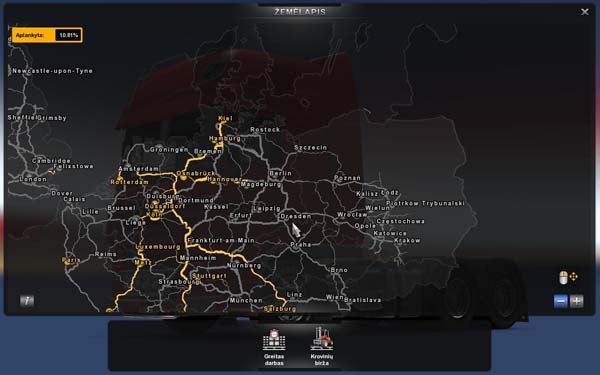 Mapa Polski mod ETS 2