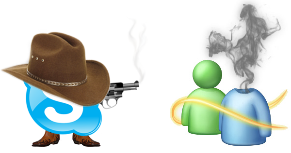 Skype zastepuje Windows Live Messenger